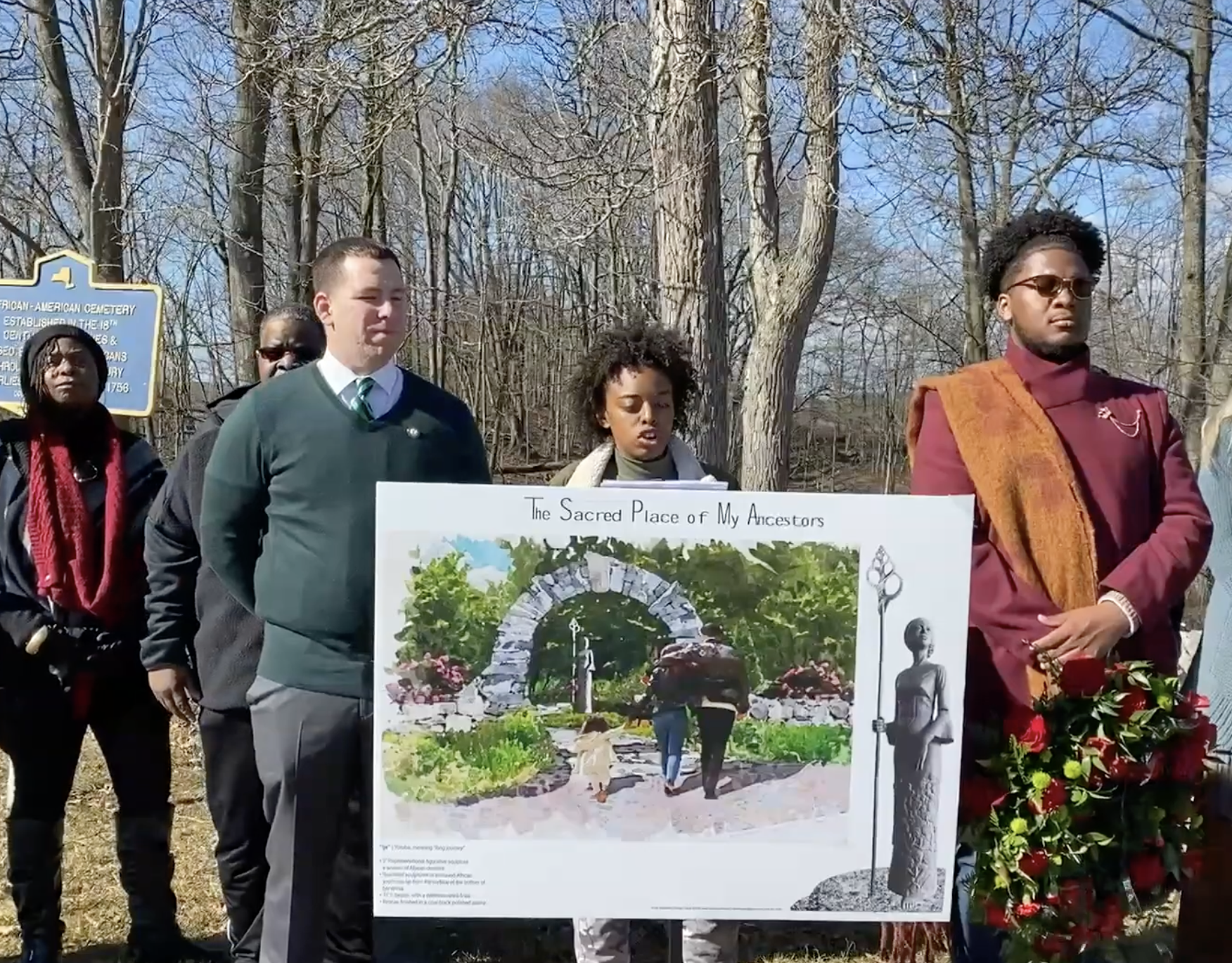 The SPOMA Committee Present: Our 3rd Annual Wreath Laying Ceremony in Honor of Black History Month