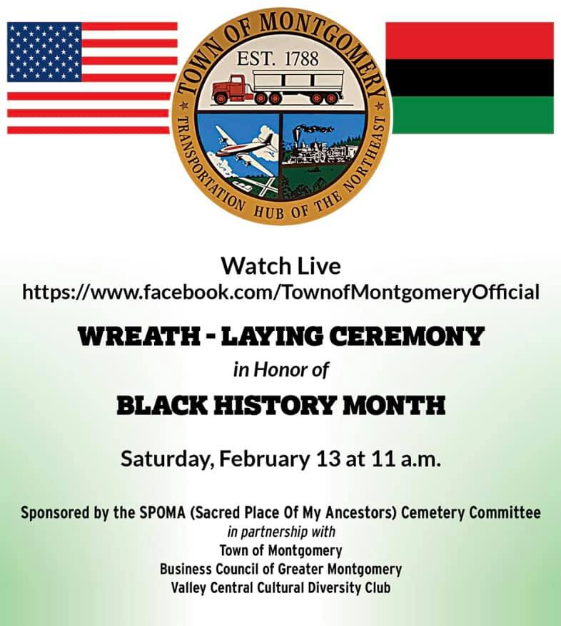 The SPOMA Committee Presents: Our 2nd Annual Wreath Laying Ceremony in Honor of Black History Month